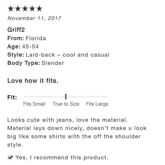 NWT LOFT | Off Shoulder Embroidered Top - Picture 7 of 7